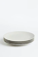 Lot de 4 assiettes en porcelaine