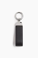 Key Ring with Leather Loop