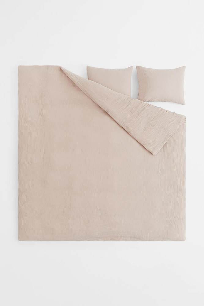 Muslin King/Queen Duvet Cover Set