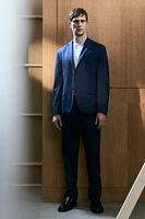 Regular-Fit Single-Breasted Jacket