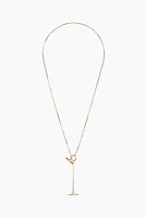 T-Bar Lariat Necklace