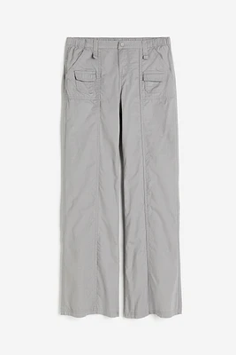 Pantalon cargo en toile