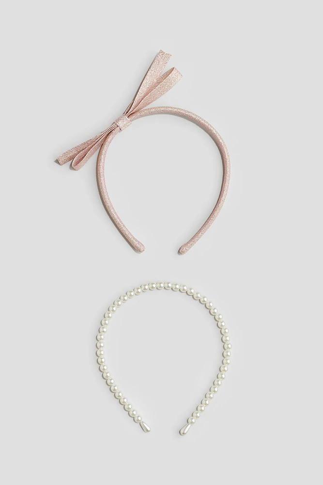 Lot de 2 serre-têtes