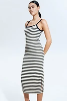 Ribbed Sleeveless Dress