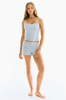 2-Piece Ribbed Jersey Set