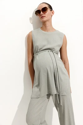 MAMA 2-piece Textured Jersey Set