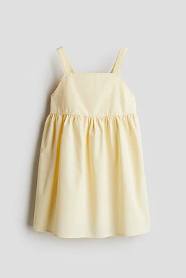 Tie-Detail Cotton Dress