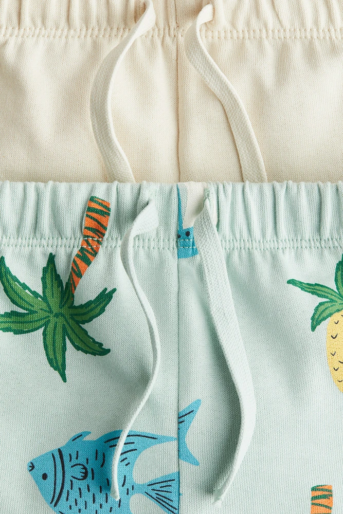 2-pack Cotton Shorts
