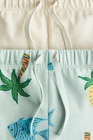2-pack Cotton Shorts