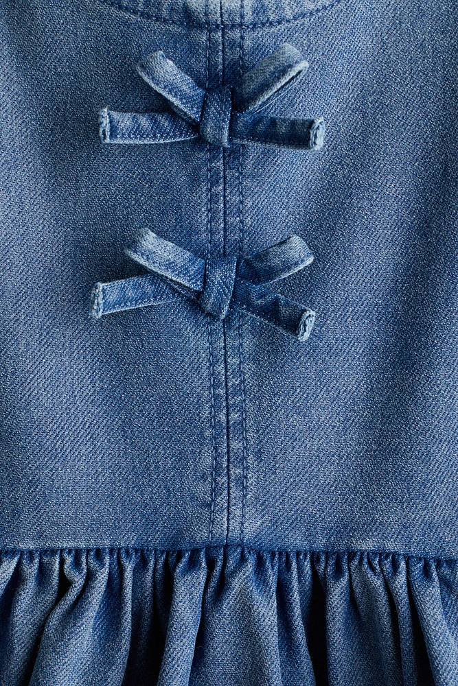 Denim-Look Dress
