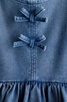 Denim-Look Dress