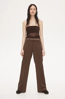 Wide-leg Dress Pants
