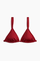 Haut de maillot triangle coussiné
