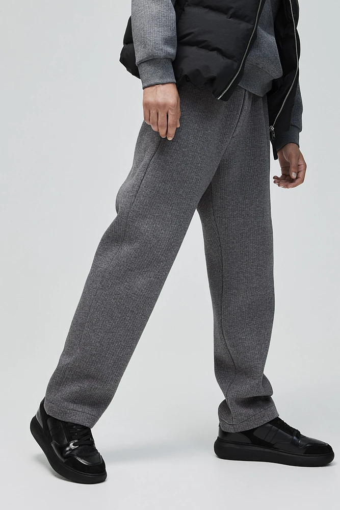 Regular Fit Ribbed Joggers