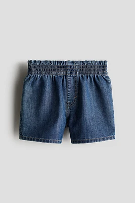 Loose Fit Denim Shorts