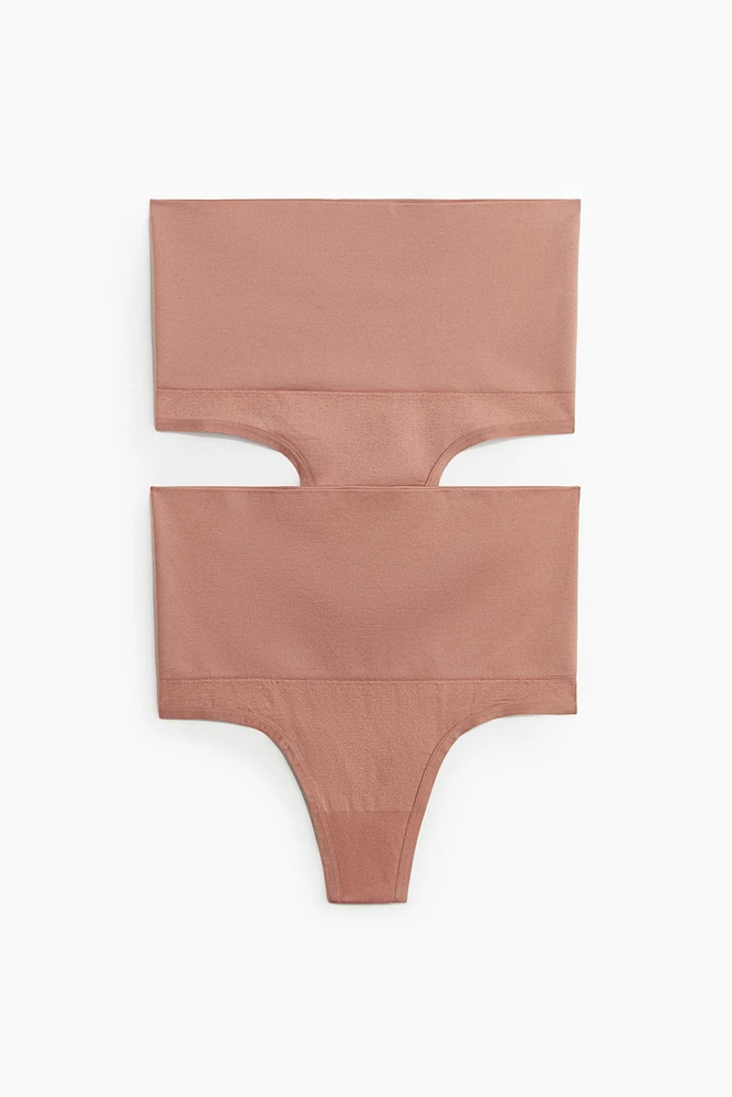 2-pack Medium Shape Thong Briefs