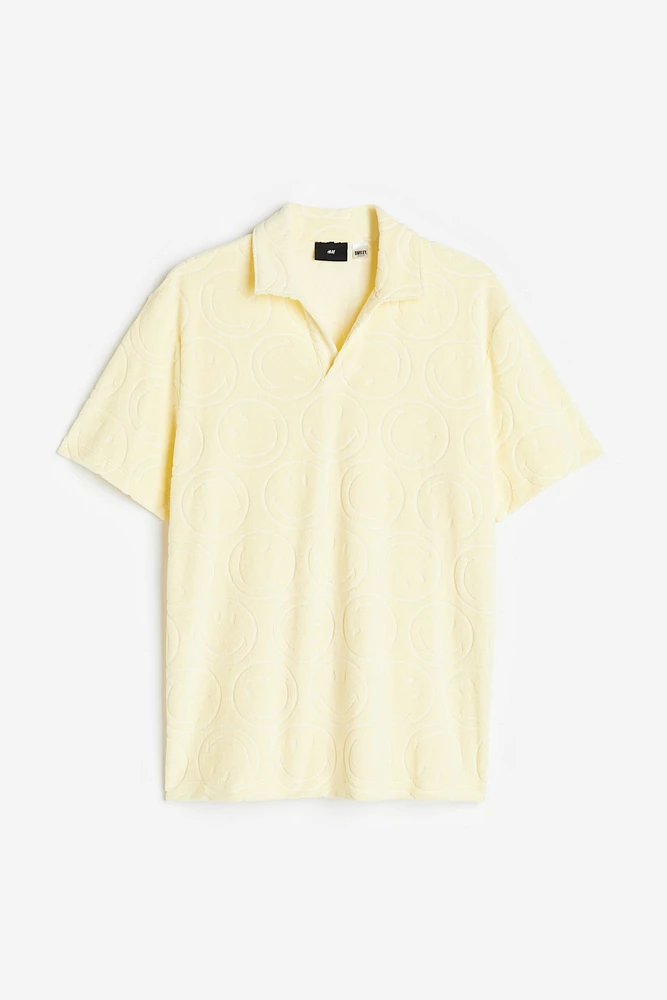 Regular Fit Terry Polo Shirt