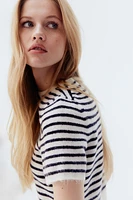 Fine-Knit T-Shirt