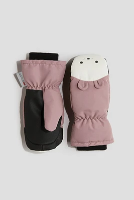 Water-Repellent Mittens