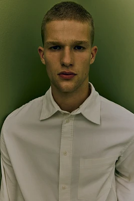 Regular Fit Corduroy Shirt
