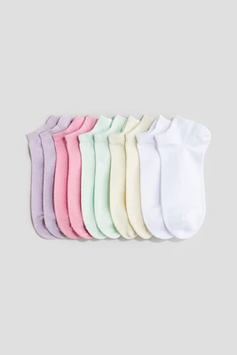 Lot de 10 paires bas invisibles
