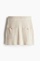 Cable-Knit Skirt