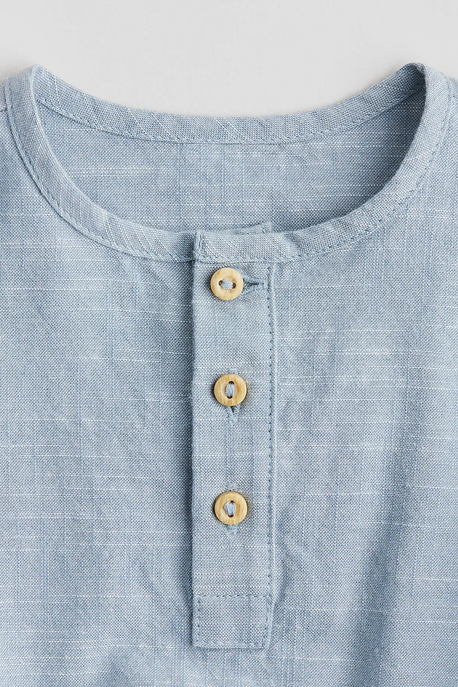 Cotton romper suit