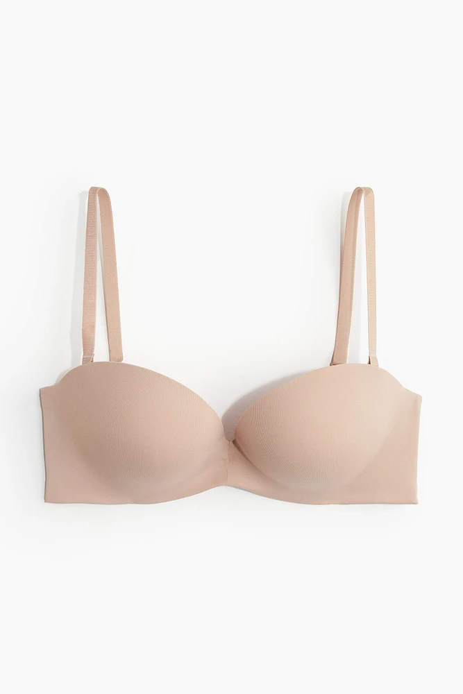 Microfiber Super Push-up Balconette Bra