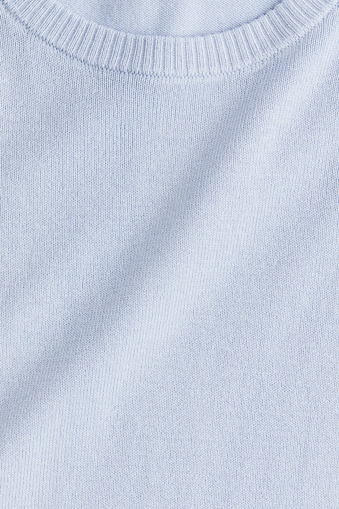 Fine-Knit T-Shirt