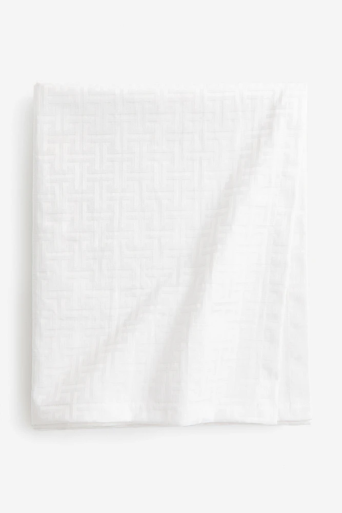 Nappe en coton mélangé