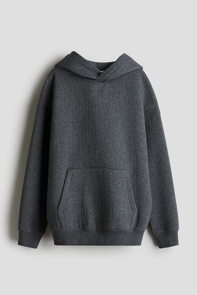 Ribbed Hoodie