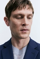 Regular-Fit Single-Breasted Jacket