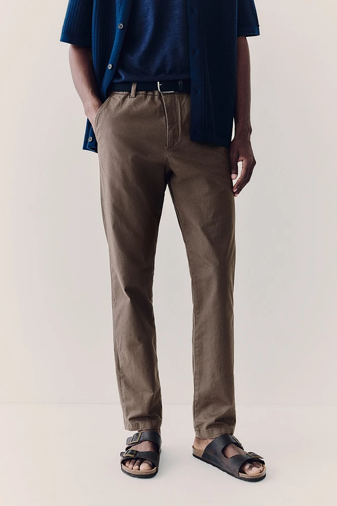 Slim Fit Cotton Chinos