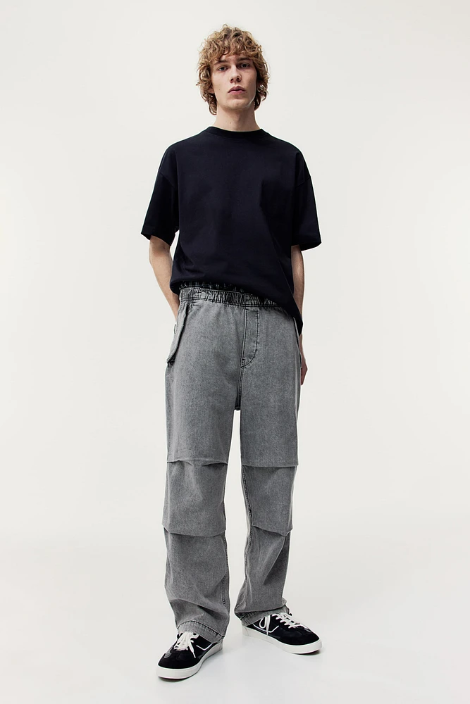 Loose Fit Parachute Pants