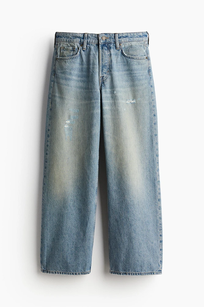 Jean Taille Basse Coupe Ample