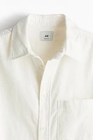 Regular Fit Corduroy Shirt