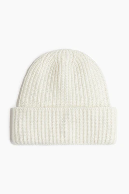 Rib-Knit Wool-Blend Hat