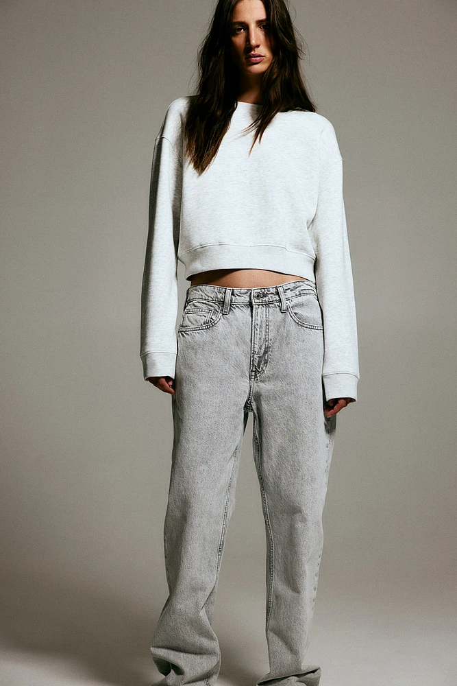 Jean Taille Haute Coupe Droite