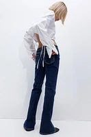 Flared Low Jeans