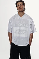 Loose Fit Printed Sports Shirt DryMove™