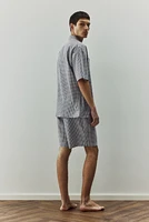 Pajama Shirt and Shorts