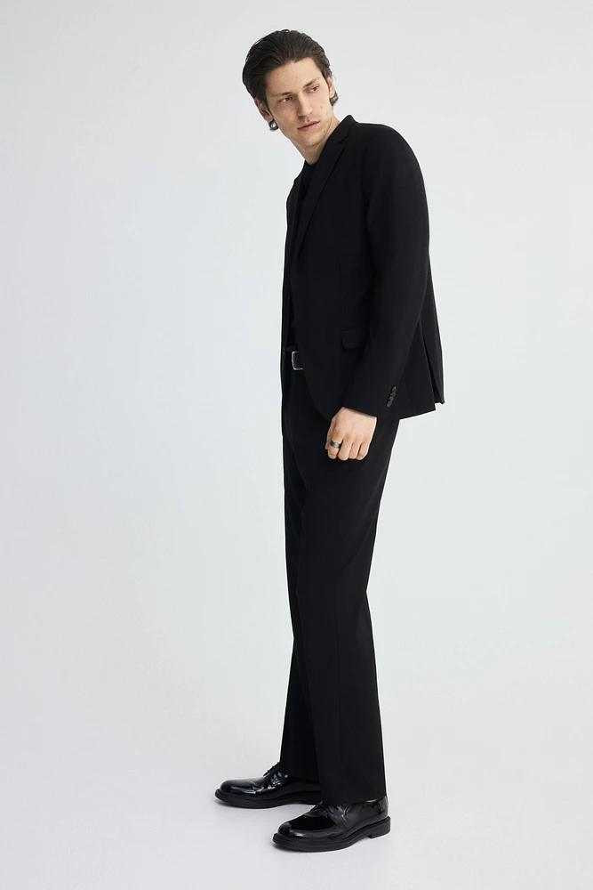 Regular-Fit Single-Breasted Jacket