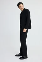 Regular-Fit Single-Breasted Jacket