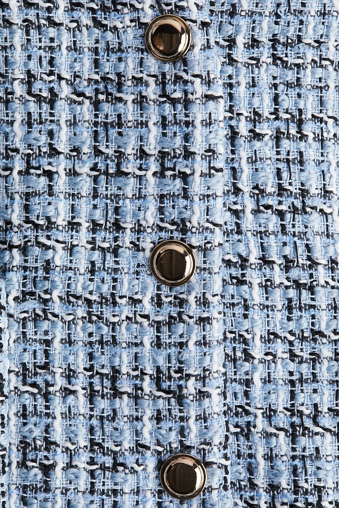 Gilet sans manches en bouclé