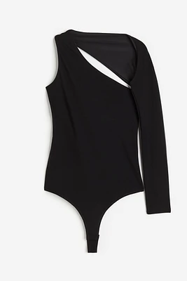 Asymmetric Thong Bodysuit