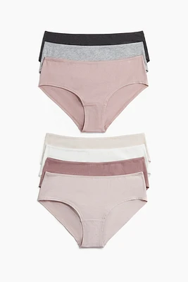 Lot de 5 culottes taille basse