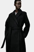 Tie Belt Coat