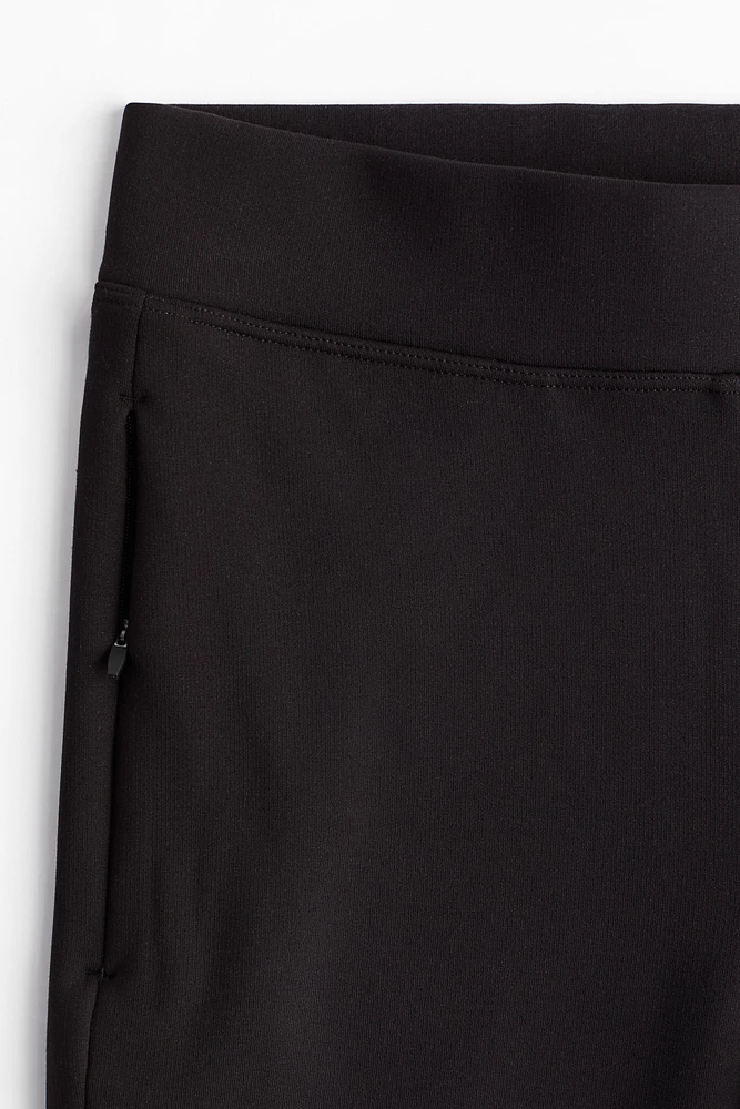 Warm Pocket-detail Sports Leggings