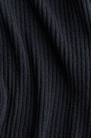 Haut en tricot côtelé