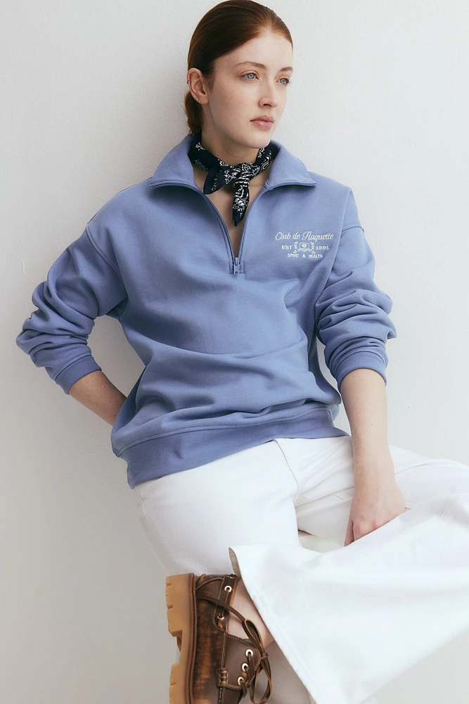 MAMA Half-Zip Sweatshirt